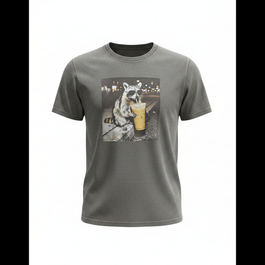 Iced Coffee Raccoon